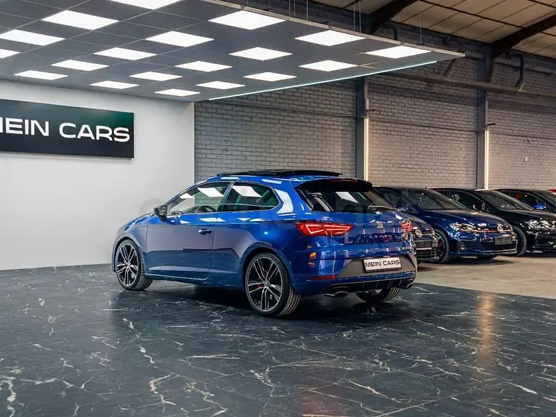 Usado Seat Leon CUPRA 290 CV (213 kW) 2019 Azul Berlina