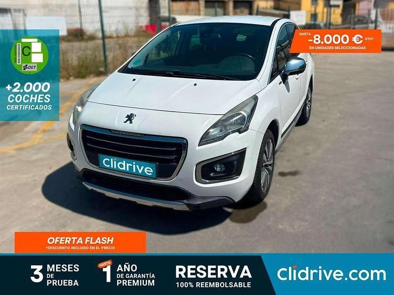 Blanco Usado 2015 Peugeot 3008 Style Monovolumen | 6990 € (Buen precio) - Imagen 1/3