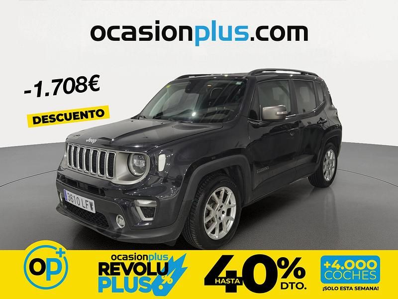 Usado Jeep Renegade Limited 150 CV (110 kW) 2020 Negro SUV