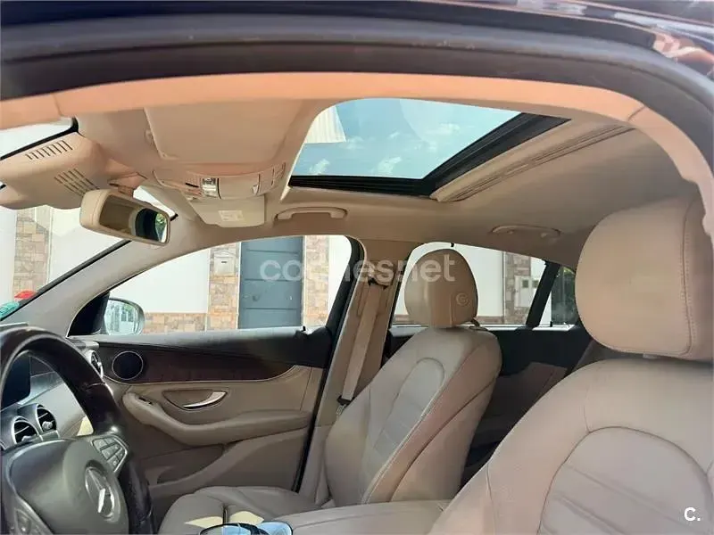 Usado Mercedes GLC250 204 CV (150 kW) 2017 Azul SUV
