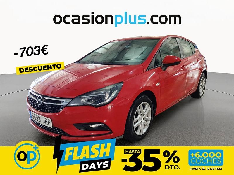 Usado Opel Astra Selective 105 CV (77 kW) 2016 Rojo