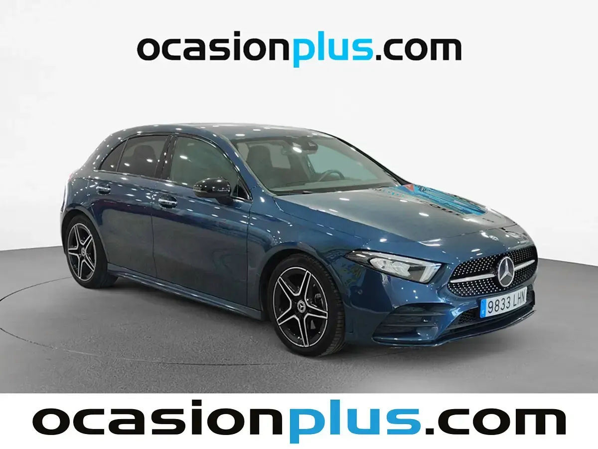 Usado Mercedes A200 AMG 150 CV (110 kW) 2020 Azul Utilitario