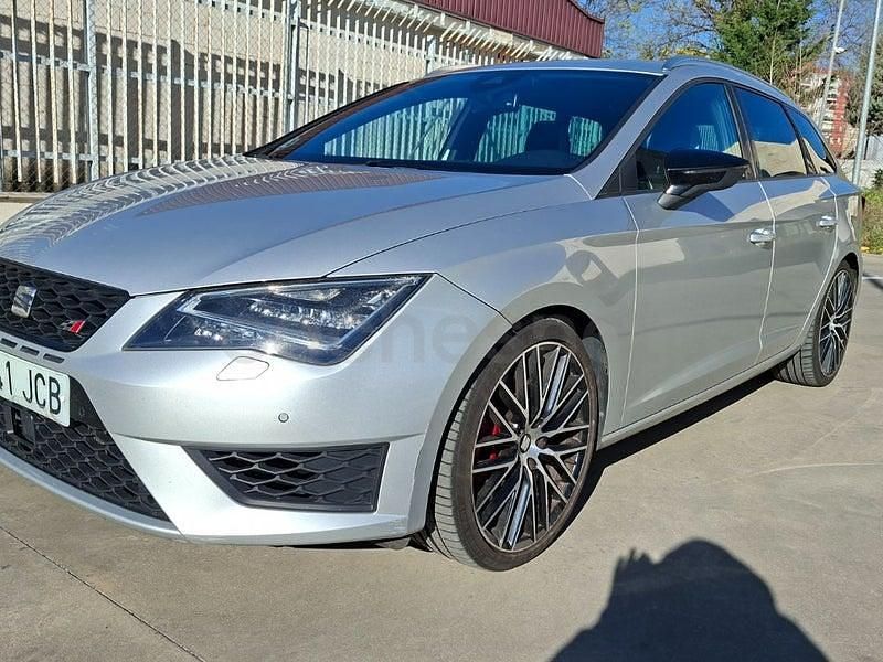 Usado Seat Leon CUPRA 280 CV (205 kW) 2015 Gris / plata Familiar