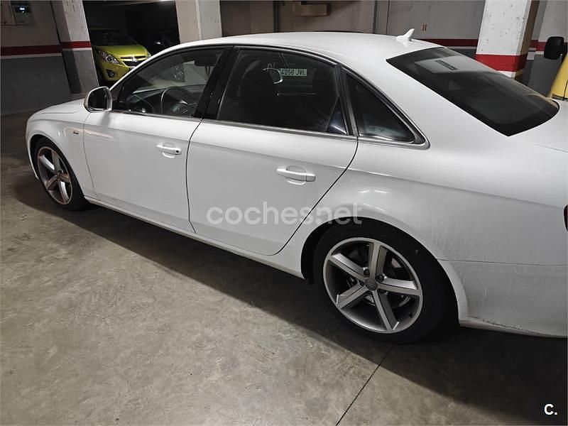 Usado Audi A4 S-Line 190 CV (139 kW) 2008 Blanco Berlina