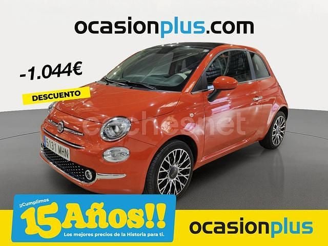 Naranja Usado 2023 Fiat 500 Dolcevita Berlina | 11.490 € (Precio justo) - Imagen 1/4
