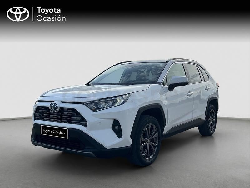 Blanco Usado 2022 Toyota RAV4 Hybrid Advance SUV | 37.490 € (Un poco caro) - Imagen 1/4