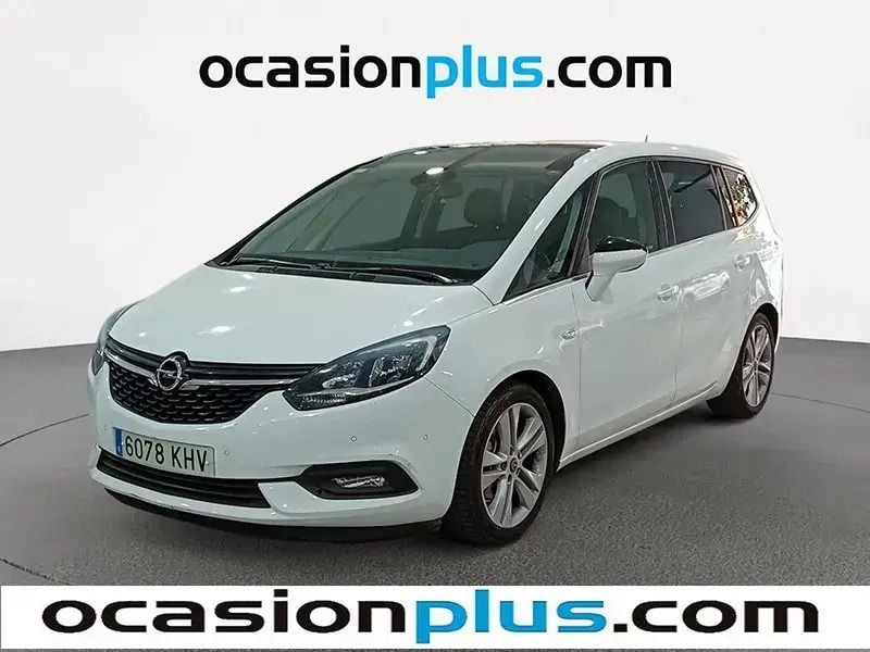 Blanco Usado 2018 Opel Zafira Excellence Monovolumen | 12.537 € (Buen precio) - Imagen 1/4