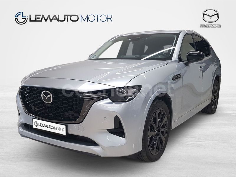Gris / plata Usado 2022 Mazda CX-60 Homura-Line SUV | 41.900 € (Precio justo) - Imagen 1/4