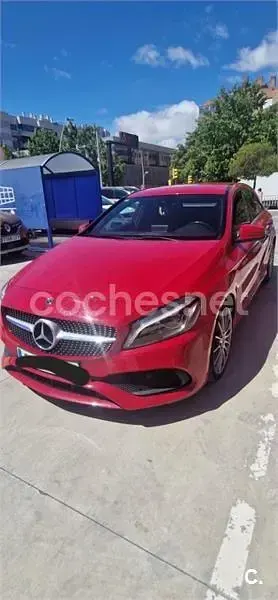 Usado Mercedes A200 150 CV (110 kW) 2018 Rojo Berlina