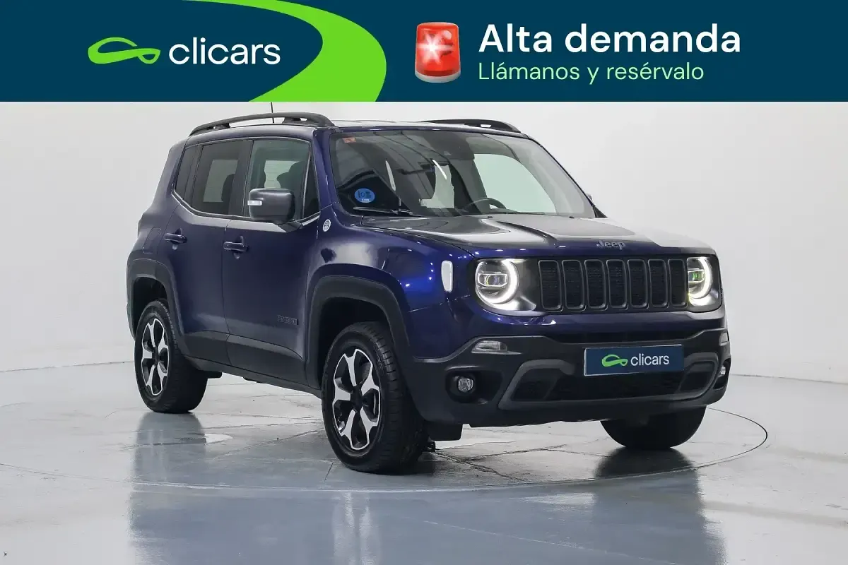 Usado Jeep Renegade Trailhawk 240 HP (176 kW) 2021 Azul SUV