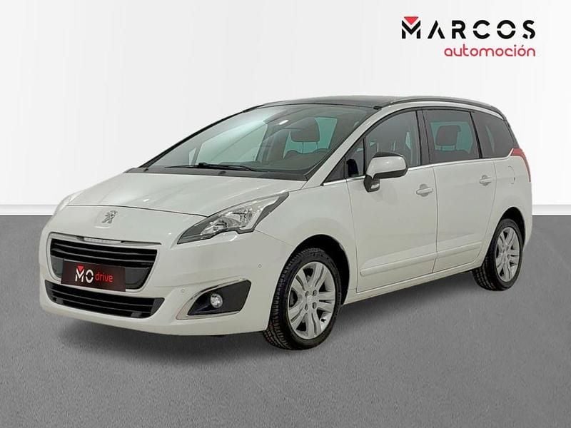 Blanco Usado 2015 Peugeot 5008 Allure Monovolumen | 11.700 € (Precio justo) - Imagen 1/4