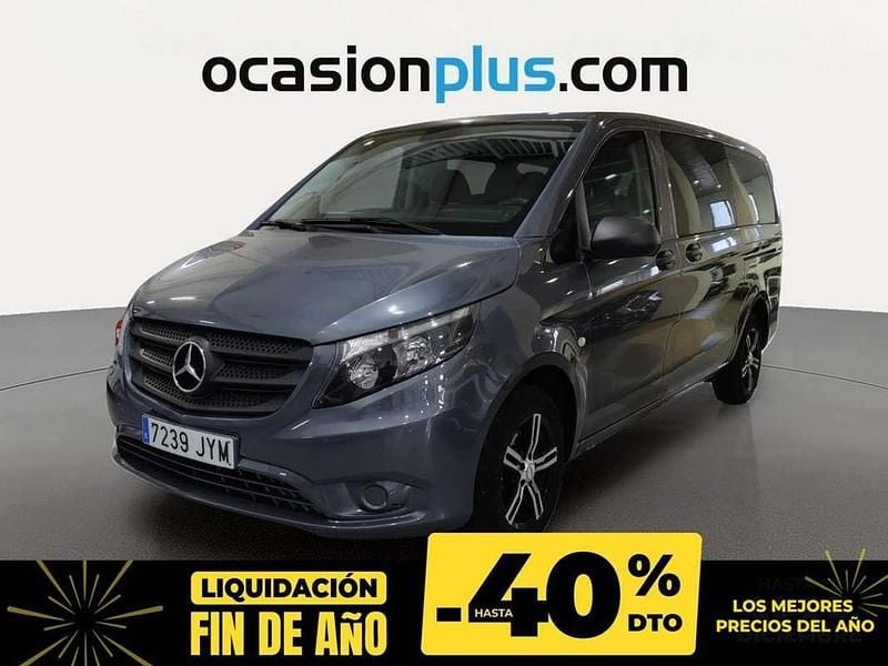 Gris Usado 2017 Mercedes Vito Van | 22.213 € (Precio justo) - Imagen 1/4