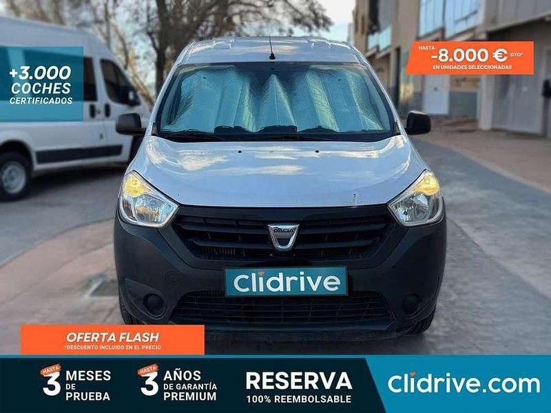 Blanco Usado 2013 Dacia Dokker Ambiance Monovolumen | 7290 € (Precio justo) - Imagen 1/3