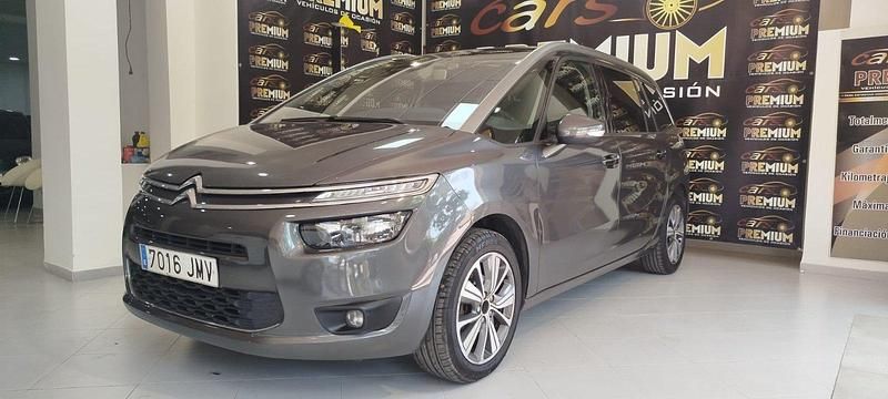 Usado Citroën Grand C4 Picasso Feel 120 CV (88 kW) 2016 Gris Monovolumen