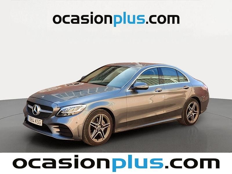 Usado Mercedes C200 AMG 184 CV (135 kW) 2018 Gris plata Berlina