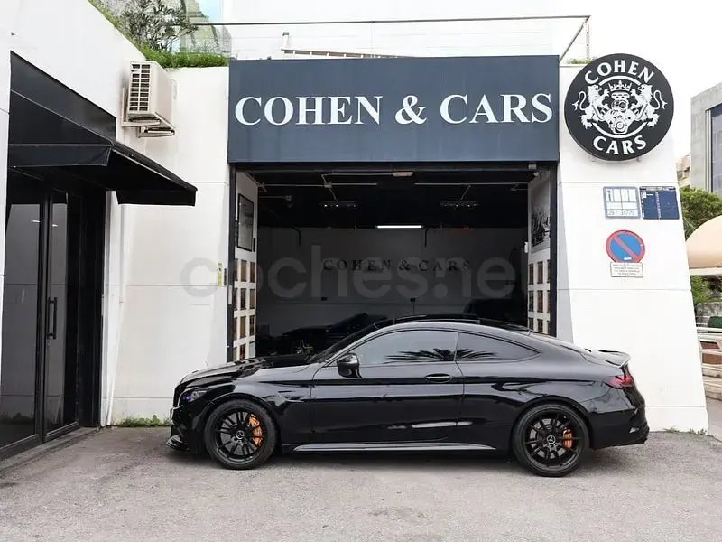 Usado Mercedes C63S AMG 510 CV (375 kW) 2019 Negro Coupe