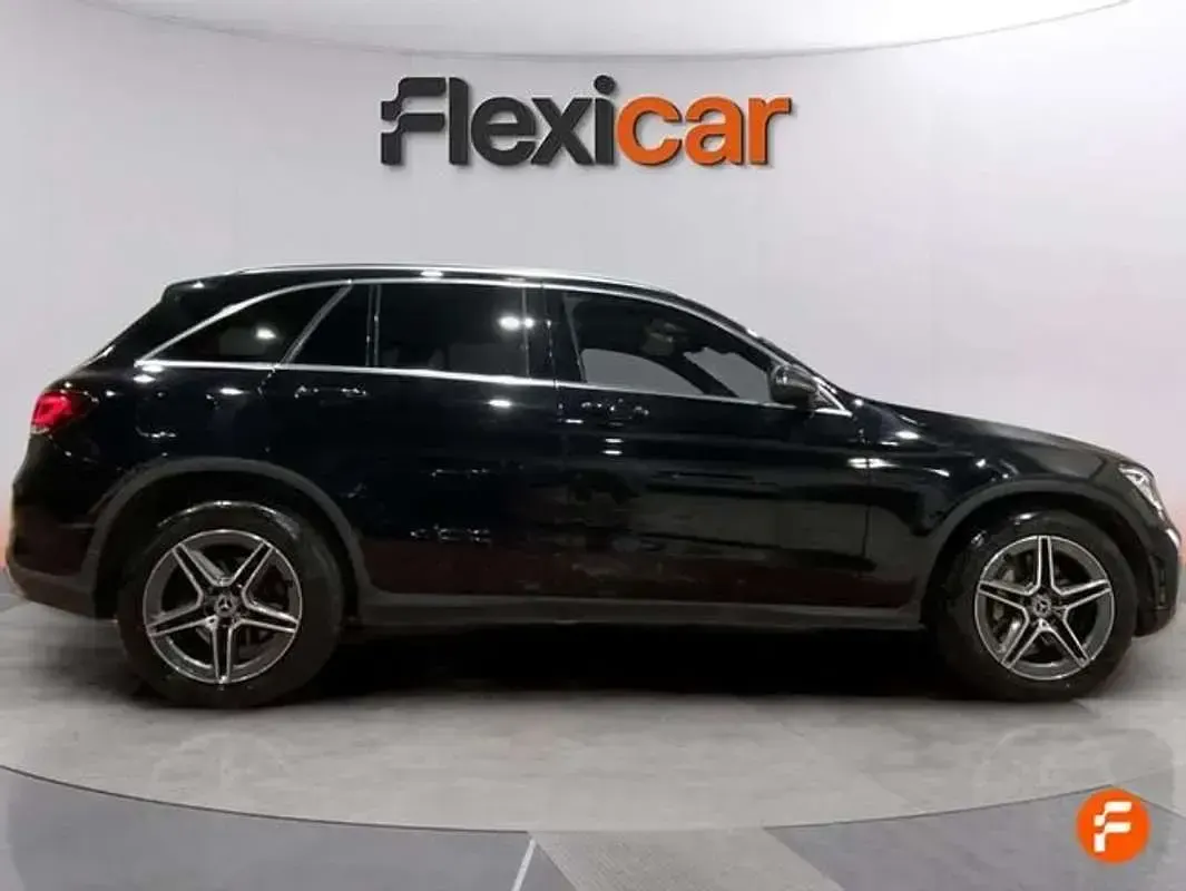Usado Mercedes GLC220 194 CV (142 kW) 2020 Negro SUV