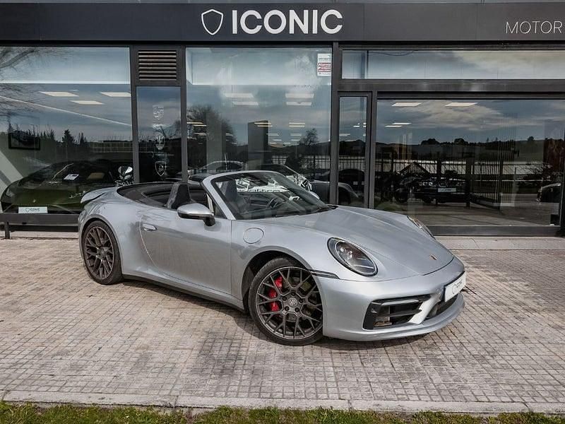 Usado Porsche 911 Carrera 4S Cabriolet 450 CV (330 kW) 2019 Gris Descapotable