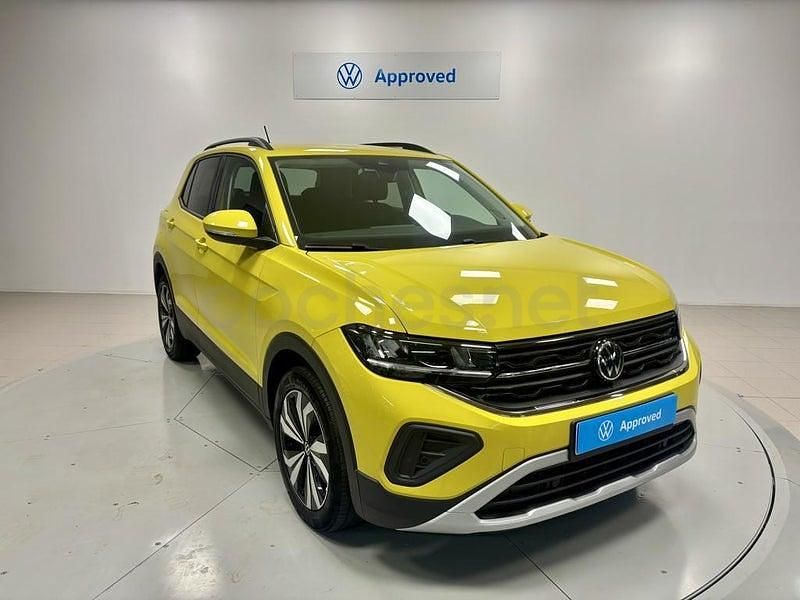 Amarillo Usado 2024 VW T-Cross SUV | 21.950 € (Un poco caro) - Imagen 1/4