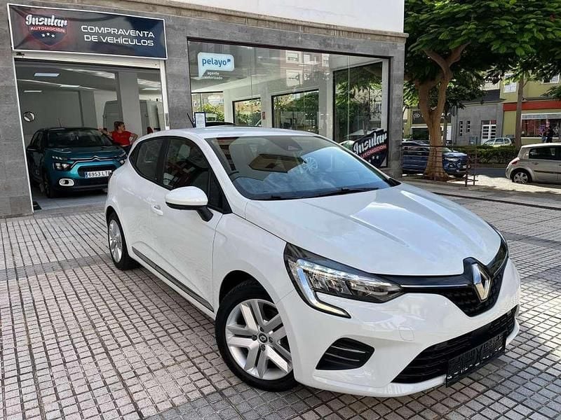 Blanco Usado 2021 Renault Clio V Intens Utilitario | 13.495 € (Precio justo) - Imagen 1/4