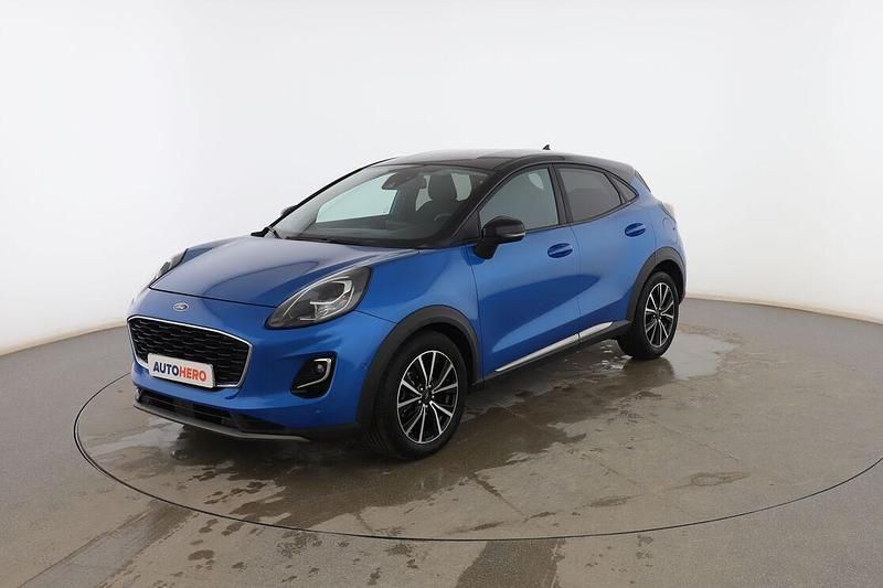 Azul Usado 2020 Ford Puma Titanium SUV | 17.299 € (Precio justo) - Imagen 1/3