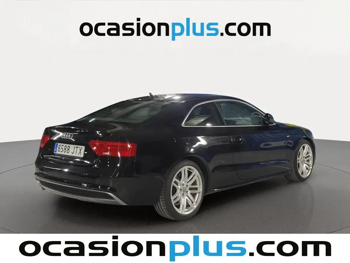 Usado Audi A5 S-Line 190 CV (139 kW) 2016 Negro Coupe