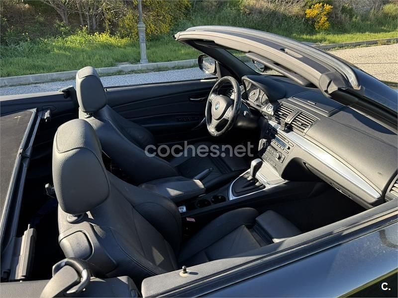 Usado BMW 120 Cabriolet 177 CV (130 kW) 2010 Negro Descapotable