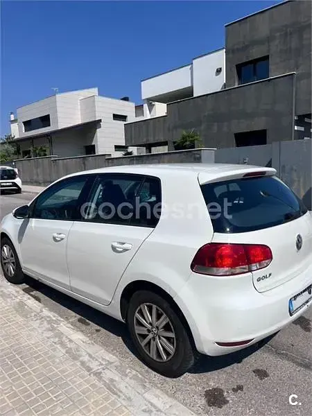 Usado VW Golf VI Sport 105 CV (77 kW) 2010 Blanco Utilitario