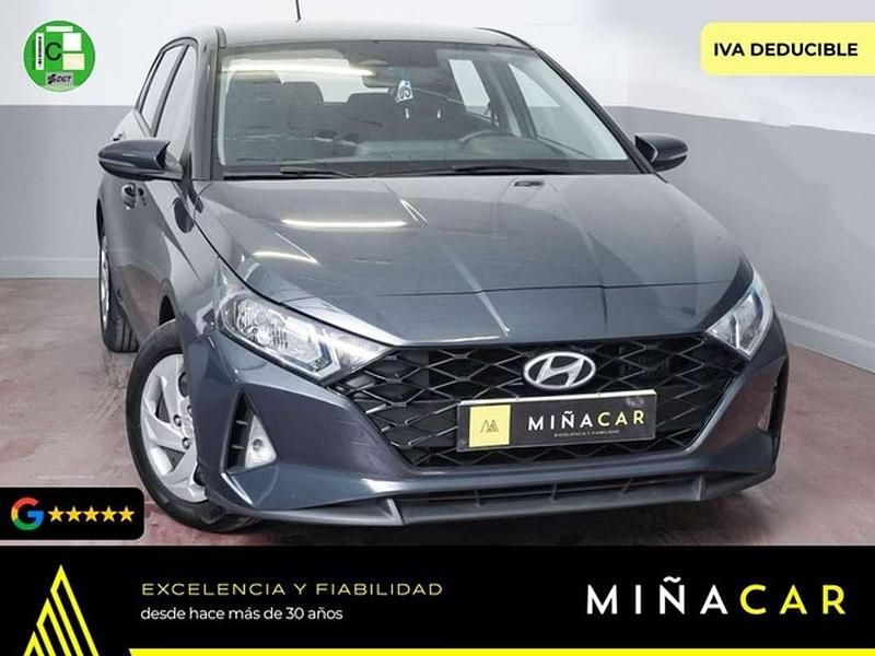 Gris Usado 2022 Hyundai i20 Utilitario | 13.725 € (Precio justo) - Imagen 1/4