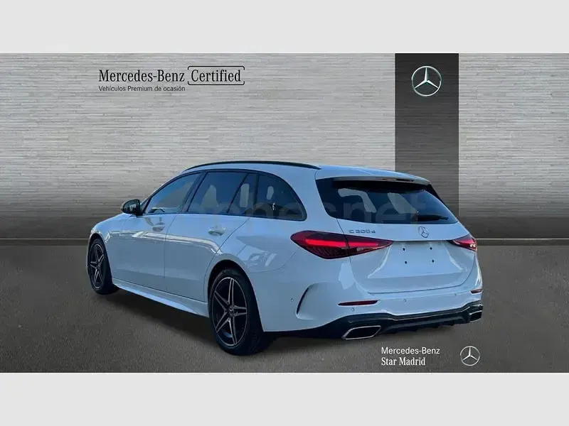 Usado Mercedes C200 163 CV (119 kW) 2025 Blanco Familiar
