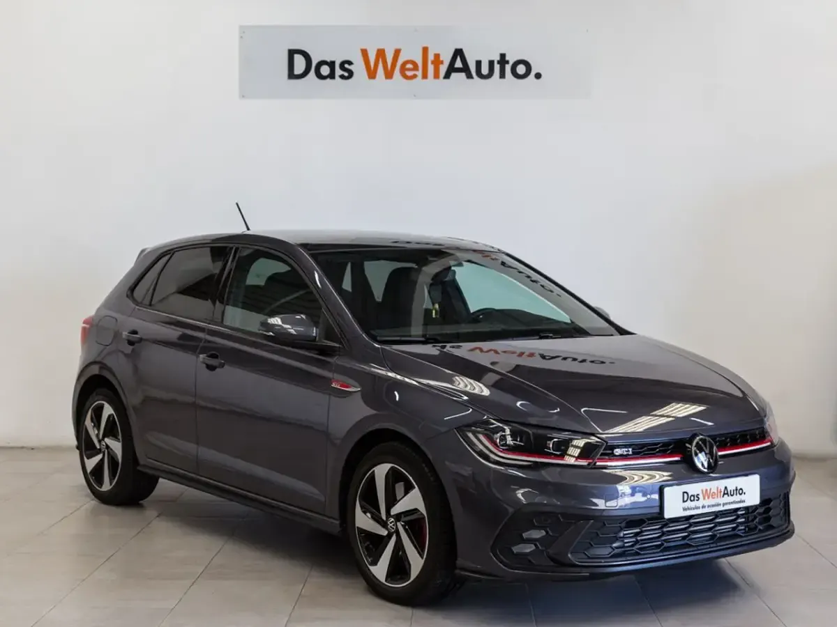 Usado VW Polo GTI 207 CV (152 kW) 2022 Gris Utilitario