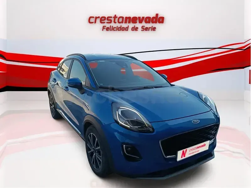 Usado Ford Puma Titanium 125 CV (91 kW) 2022 Azul SUV