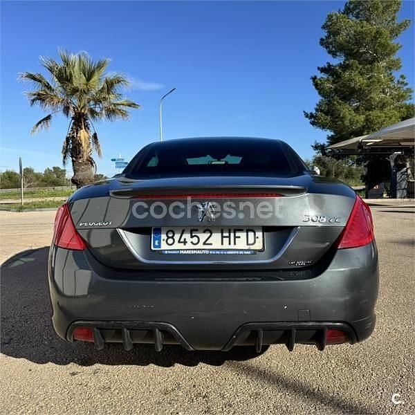 Usado Peugeot 308 CC Sport 122 CV (89 kW) 2011 Gris / plata Descapotable
