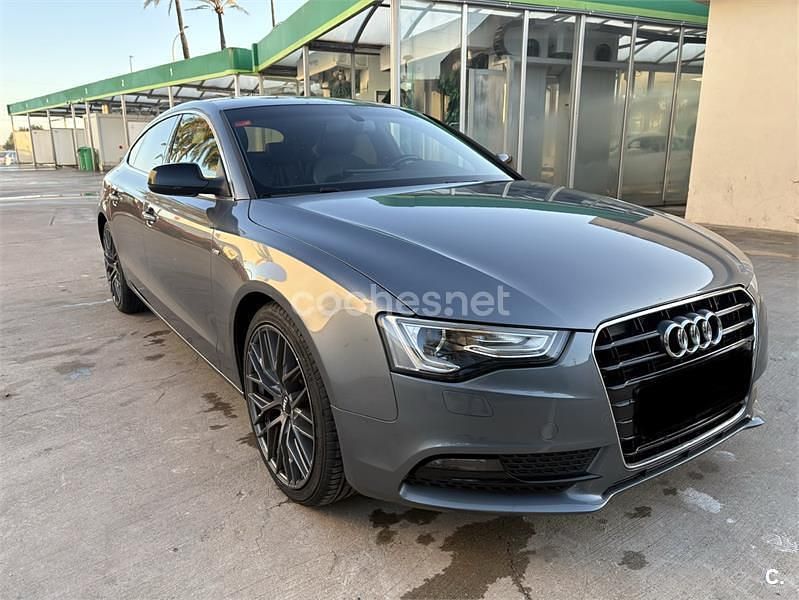 Usado Audi A5 Sportback S-Line 170 CV (125 kW) 2012 Gris / plata Utilitario
