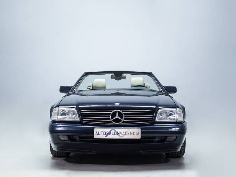 Usado Mercedes SL320 231 CV (169 kW) 1997 Negro Descapotable