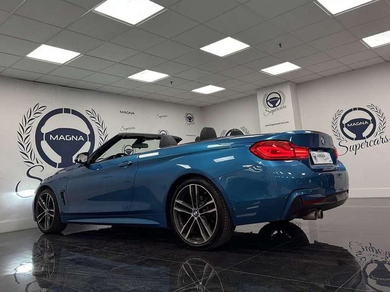 Usado BMW 420 184 CV (135 kW) 2018 Azul Descapotable