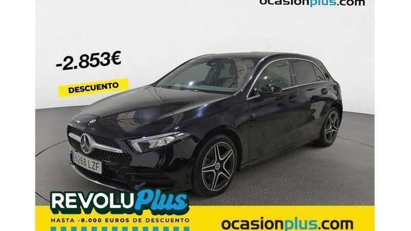 Negro Usado 2018 Mercedes A200 Utilitario | 19.637 € (Buen precio) - Imagen 1/4