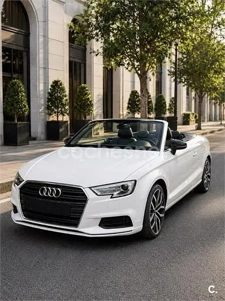 Usado Audi A3 Cabriolet Sport 150 CV (110 kW) 2018 Blanco Descapotable