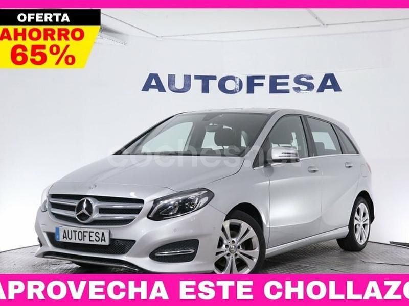 Gris / plata Usado 2015 Mercedes B200 Monovolumen | 14.350 € (Super precio) - Imagen 1/4
