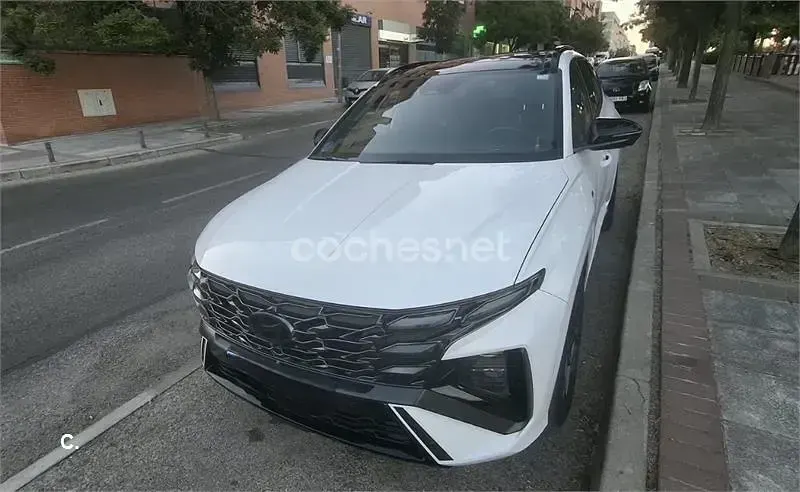 Usado Hyundai Tucson N Line 252 CV (185 kW) 2024 Blanco SUV
