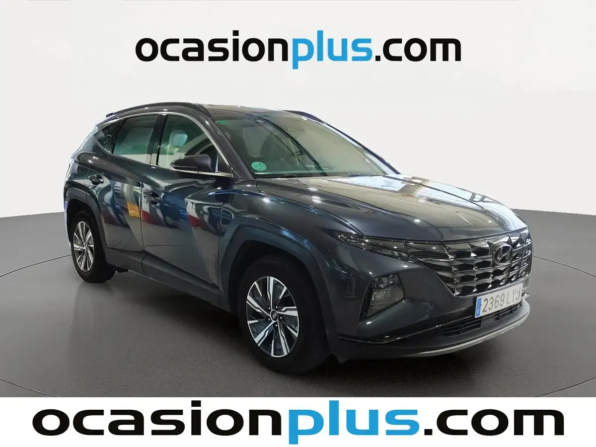 Usado Hyundai Tucson 150 CV (110 kW) 2022 Gris SUV
