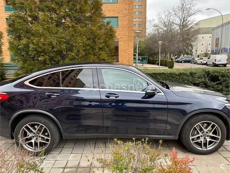 Usado Mercedes GLC250 211 CV (155 kW) 2018 Azul SUV