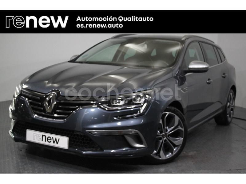 Gris / plata Usado 2020 Renault Mégane GT Line GT-Line Familiar | 17.500 € (Caro) - Imagen 1/4