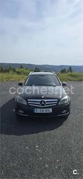 Usado Mercedes C220 Avantgarde 170 CV (125 kW) 2010 Negro Familiar