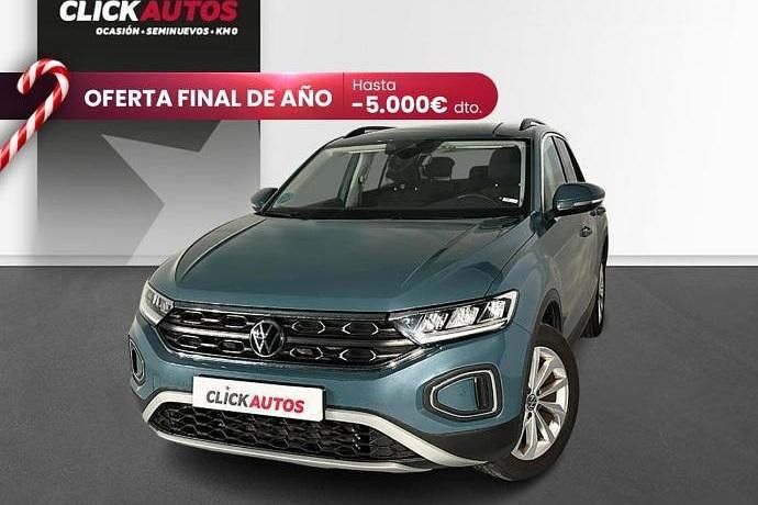 Rojo Usado 2023 VW T-Roc Life SUV | 20.300 € (Buen precio) - Imagen 1/4