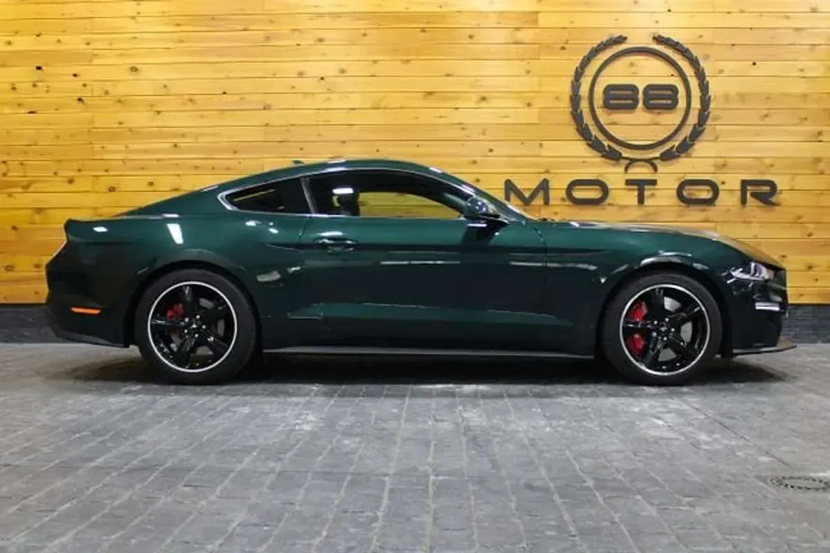 Usado Ford Mustang GT Bullitt 460 CV (338 kW) 2021 Verde Coupe