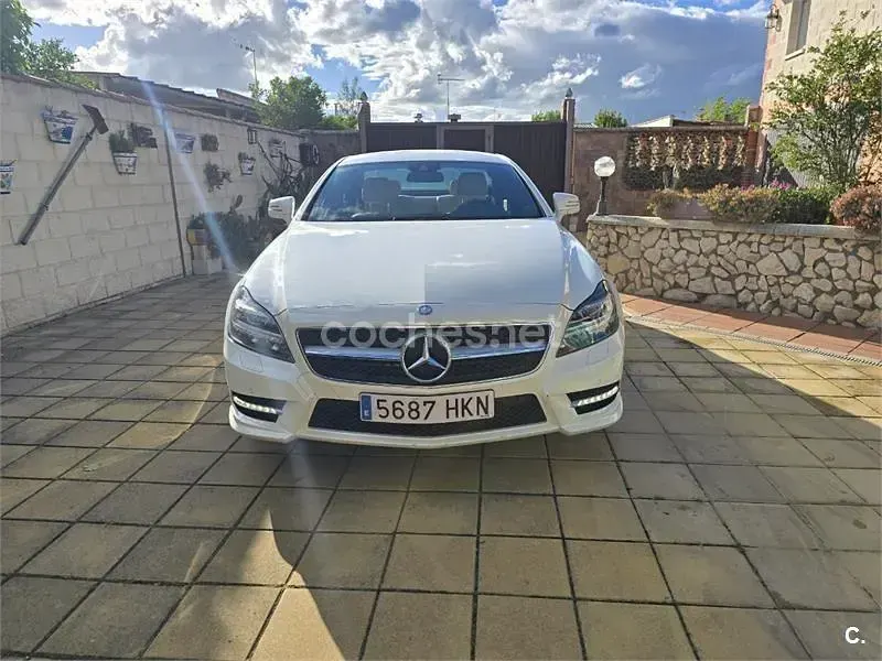 Usado Mercedes CLS500 408 CV (300 kW) 2012 Blanco Berlina