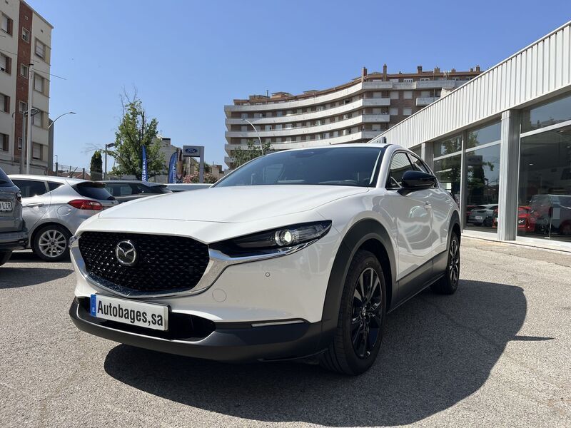 Blanco Usado 2024 Mazda CX-30 Homura-Line SUV | 27.200 € (Precio justo) - Imagen 1/4