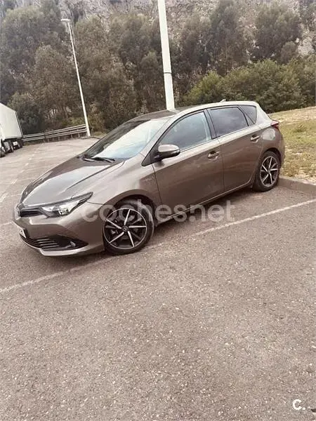 Usado Toyota Auris Hybrid Edition 136 CV (100 kW) 2019 Marrón Berlina