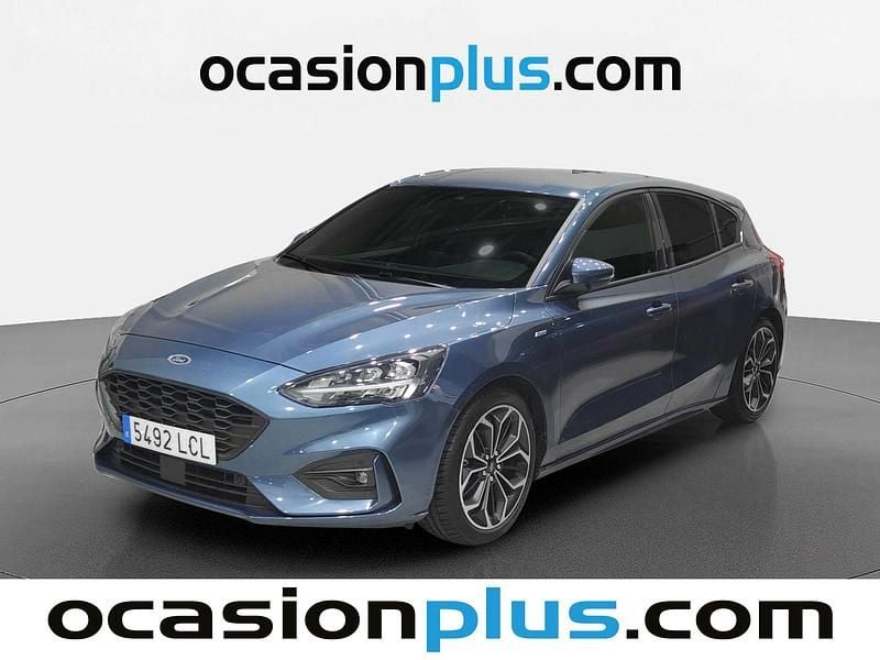 Azul Usado 2019 Ford Focus ST-Line Utilitario | 14.537 € (Buen precio) - Imagen 1/4
